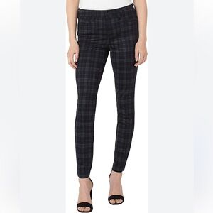LIVERPOOL JEANS COMPANY Anita Printed Skinny Plaid Pant Size 12/31